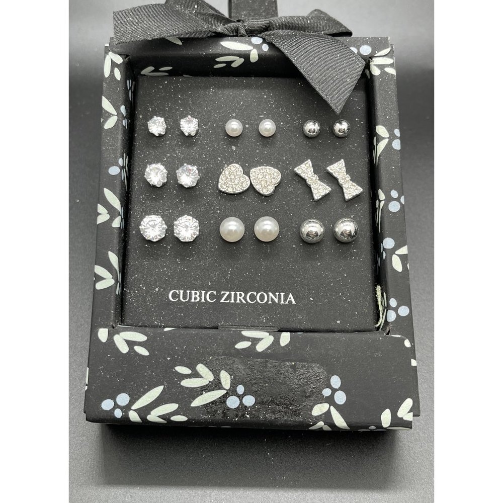 NEW IN BOX - 9 Pair of Earrings